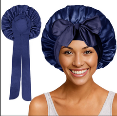 Pink Satin Hair Bonnet