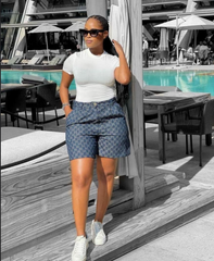 Chic High-Waist Short Se
